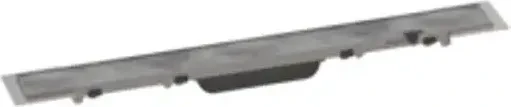Hansgrohe RainDrain Rock Abdeckung für Duschrinne, edelstahl