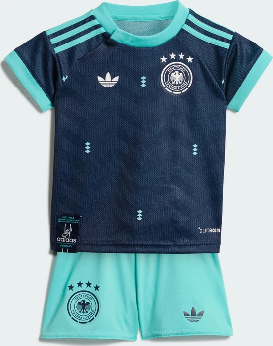 adidas FIFA WM 2026 Deutschland Kids Auswärtsausrüstung flash aqua (Junior)