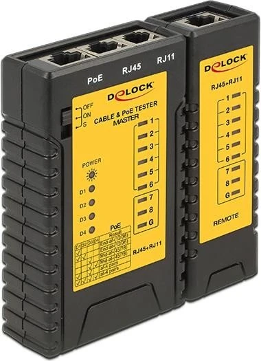 DeLOCK PoE-Netzwerkkabeltester