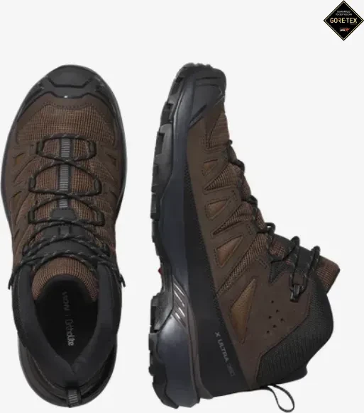 Salomon X Ultra 360 Leather Mid GTX dark earth/delicioso/castelrock (Herren)
