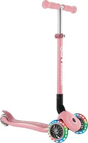 Globber Primo Foldable Lights Kickboard rosa