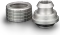 Thermal Grizzly DeltaMate Fitting ST13, G1/4" auf 13/10mm, Schlauchanschluss, matt nickel Vorschaubild