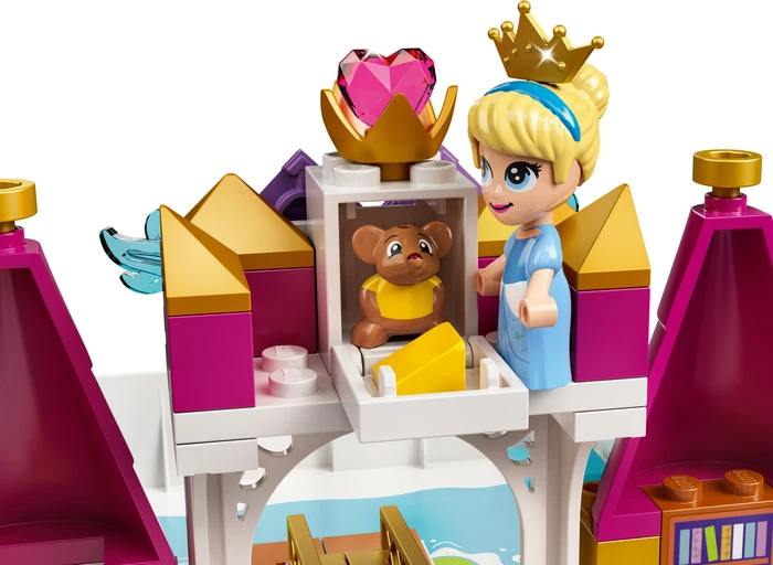LEGO Disney Princess - Märchenbuch Abenteuer mit Arielle, Belle, Cinderella und Tiana