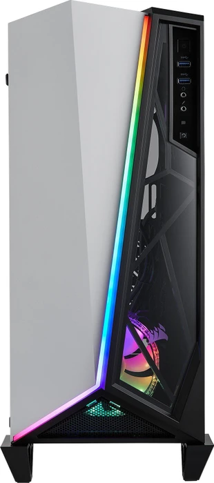 Corsair Carbide Series SPEC-OMEGA RGB, weiß/schwarz, Glasfenster
