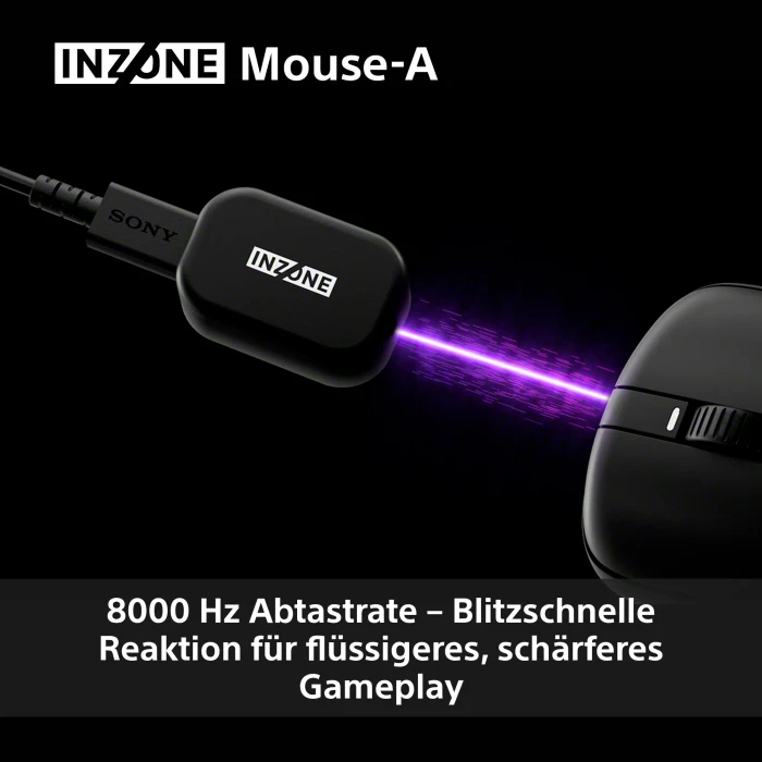 Sony INZONE Mouse-A Wireless Gaming Mouse, schwarz, USB