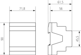 Theben RM 8 S KNX 8-fach, 16A, 4TE REG, Schaltaktor (4940220)