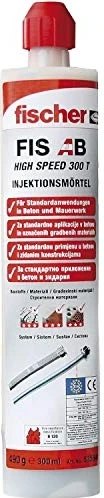 fischer FIS AB High Speed 300 T 2K-Injektionsmörtel, 300ml