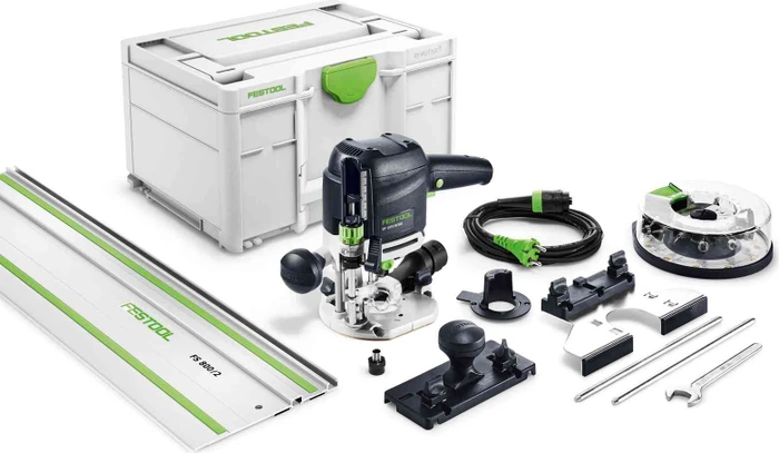 Festool OF 1010 REBQ-Set+Box Elektro-Oberfräse inkl. Systainer + Zubehör