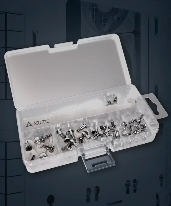 ARCTIC Xtender White, Glasfenster