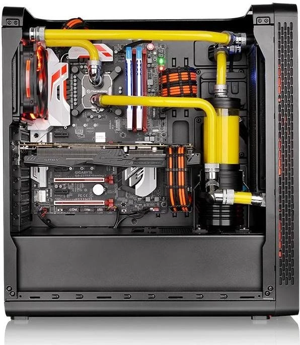 Thermaltake View 27 Gull-Wing schwarz, Acrylfenster