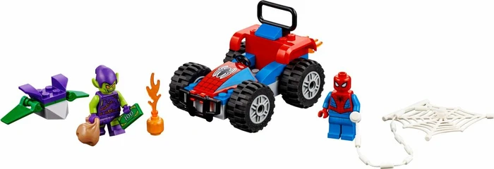 LEGO Marvel Super Heroes Spielset - Spider-Man Verfolgungsjagd