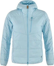 Fjällräven Keb Padded Hoodie Funktionsjacke breeze blue (Damen)
