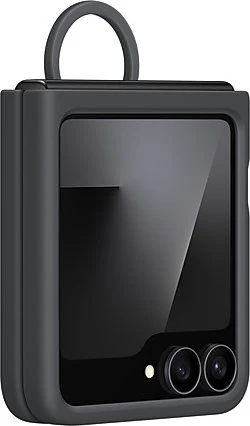 Samsung Silicone Case für Galaxy Z Flip7 FE/Flip6 schwarz