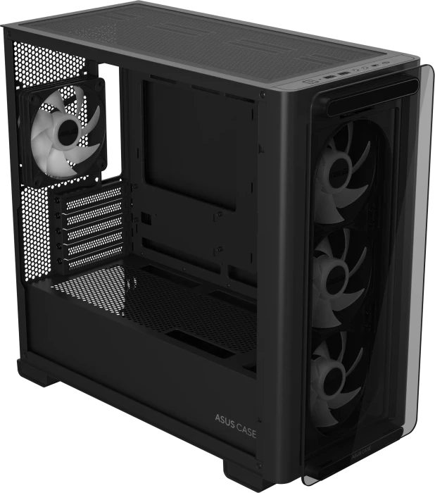 ASUS A23 PLUS TG ARGB, Glasfenster