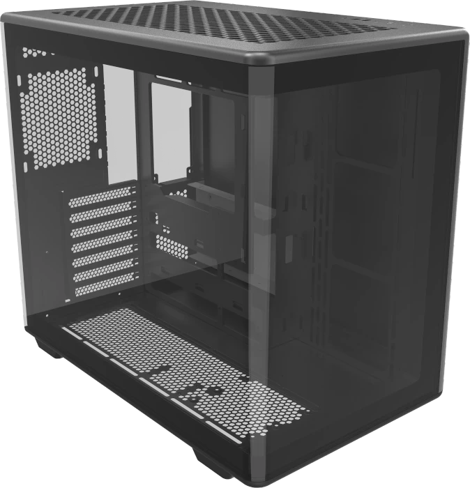 Cooler Master Elite 600 Black, schwarz, Glasfenster