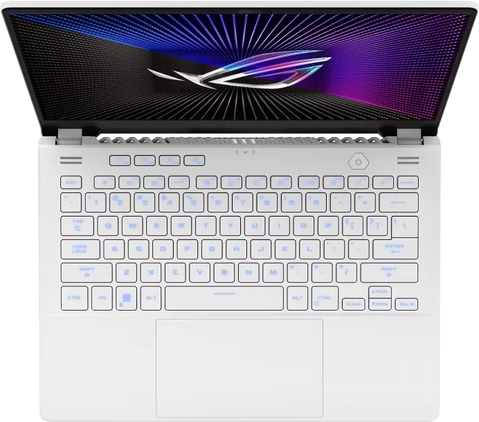 ASUS ROG Zephyrus G14 (2023) GA402XV-N2028W, Moonlight White, Ryzen 9 7940HS, 32GB RAM, 1TB SSD, GeForce RTX 4060, DE
