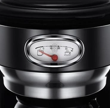 Russell Hobbs Retro Glas classic noir