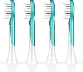 Philips HX6044/33 Sonicare for Kids Kinder-Ersatzbürste, 4 Stück