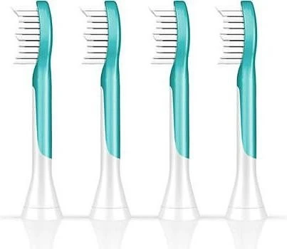 Philips HX6044/33 Sonicare for Kids Kinder-Ersatzbürste, 4 Stück