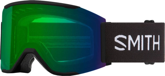 Smith Squad Mag black/chromapop everyday green mirror
