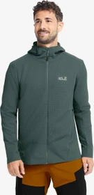 Jack Wolfskin Ridge Hike Hooded Fz Jacke sago palm (Herren)