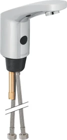Geberit Typ 185 Waschtischarmatur mit Batteriebetrieb mit Mischer hochglanz-verchromt