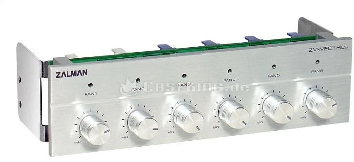 Zalman ZM-MFC1 Plus silber, 5.25" Lüftersteuerung 6-Kanal
