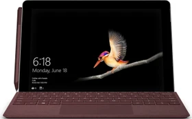 Microsoft Surface Go, rot, Pentium Gold 4415Y, 8GB RAM, 128GB, Signature Type Cover Bordeaux rot