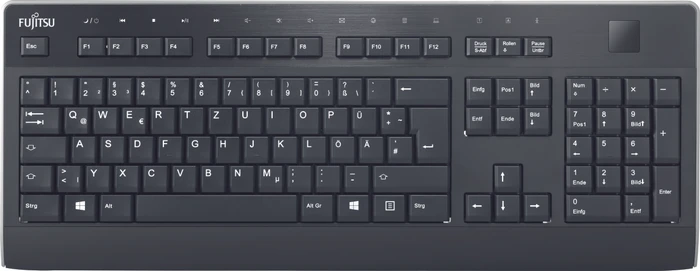Fujitsu KB951 PalmM2 schwarz, USB, DE