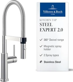 Villeroy & Boch Steel Expert 2.0 edelstahl massiv