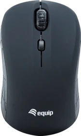 Equip Life kabellose optische Mini Maus schwarz, USB
