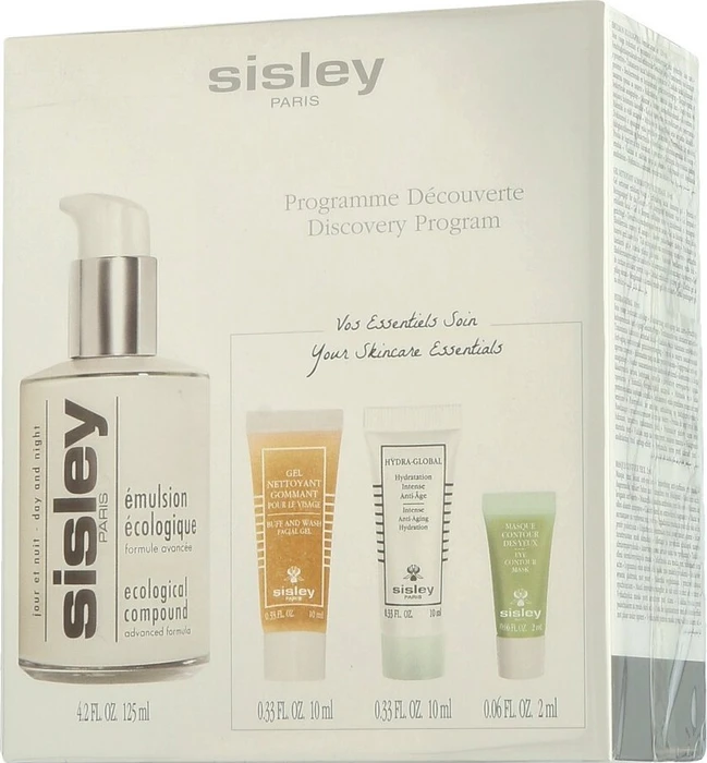Sisley Ecological Compound Discovery Program Creme 125ml + Gel 10ml + Creme 10ml + Maske 2ml Geschenkset