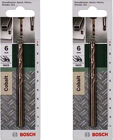 Bosch DIY HSS-Co Metallbohrer, 6x57x93mm, 1 Stück