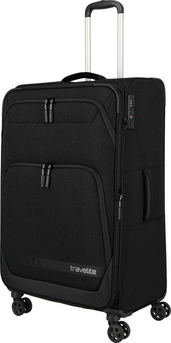 Travelite Kick Off Trolley L erweiterbar black