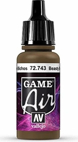Vallejo Game Air rev.1 beasty brown, 17ml