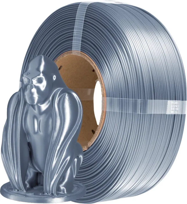 AzureFilm PLA Silk Refill, silber, Spule, 1.75mm