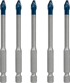 Bosch Professional EXPERT HEX-9 HardCeramic Fliesenbohrer-Sortiment, 5-tlg.