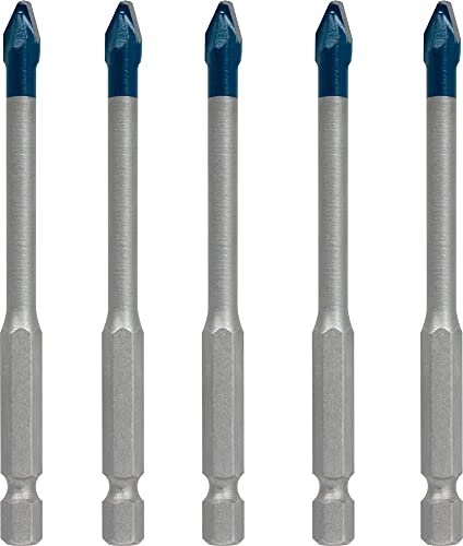 Bosch Professional EXPERT HEX-9 HardCeramic Fliesenbohrer-Sortiment, 5-tlg.