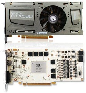 KFA2 GeForce GTX 560 Ti LTD OC, 1GB GDDR5, DVI, HDMI, DP