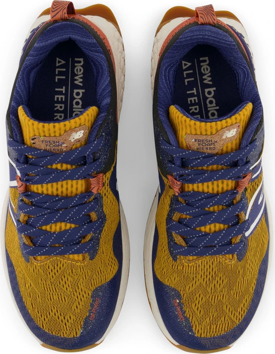 New Balance Fresh Foam X Hierro v7 golden hour/moon shadow/red clay (Damen)