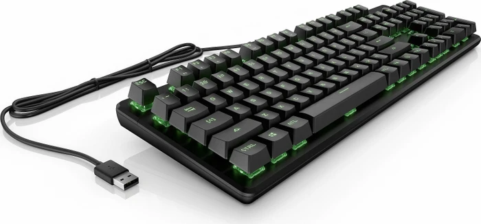 HP Pavilion Gaming Keyboard 550, LEDs RGB, RED Switches, USB, UK
