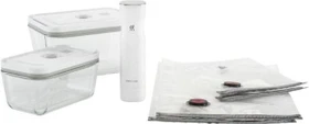 Zwilling Fresh & Save Glas Starter-Set Vakuumier-Stick, 7-tlg.