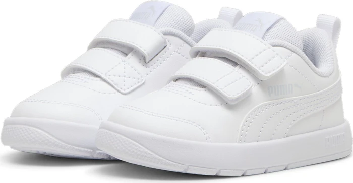 Puma Courtflex V3 puma white/silver mist (Junior)
