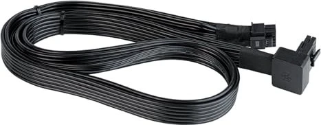 SilverStone 12/16 12VHPWR zu 12/16 12VHPWR 90° angewinkelt Kabel, schwarz