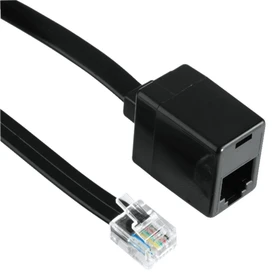 Hama Telefonkabel 6p6c-Stecker auf 6p6c-Buchse 6m