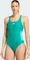 adidas 3-Streifen C-Back Badeanzug equipment green/clear mint (Damen) Vorschaubild