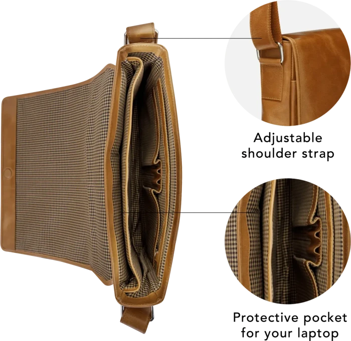 dbramante1928 Marselisborg 14" Laptop-Tasche, Goldbraun