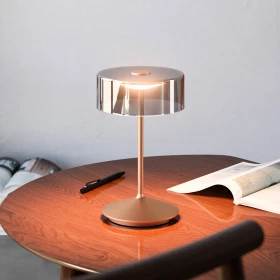Sigor Numotion Akku-Tischleuchte bronzefarben