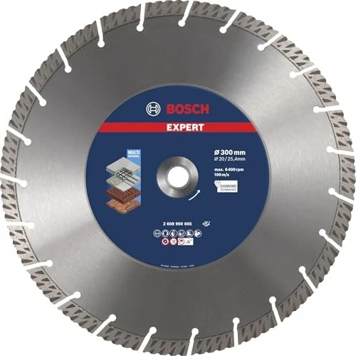Bosch Professional EXPERT MultiMaterial Diamanttrennscheibe, 300x3x25.4mm, 1 Stück