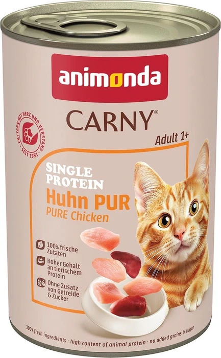 animonda Carny Huhn Pur, 9.60kg (24x 400g)